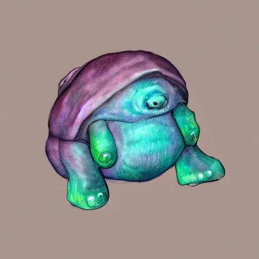 Image similar to dreamy realistic fairy tardigrade