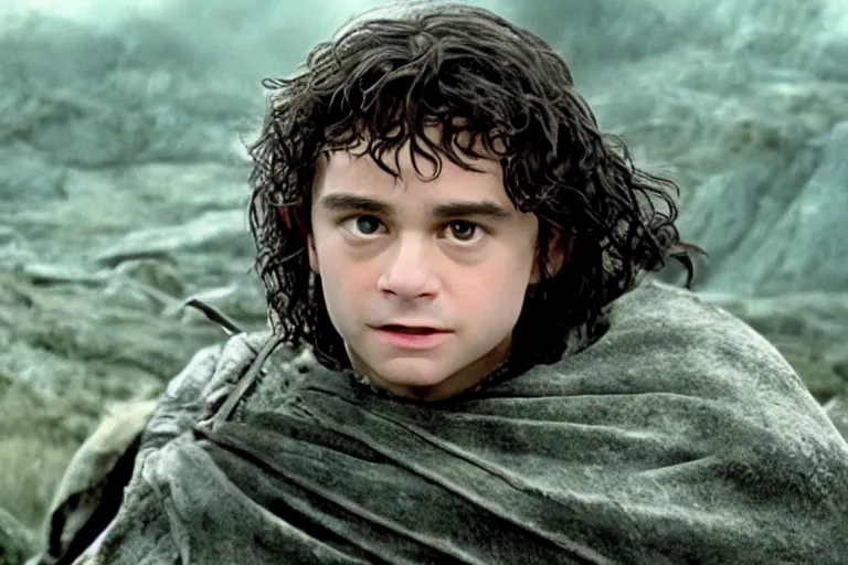 Image similar to ben shapiro stars in the lord of the rings return of the king, highly detailed, cinematic lighting, 4 k, arricam studio 3 5 mm film camera, kodak 5 2 7 9 ( tungsten - balanced ) film stock