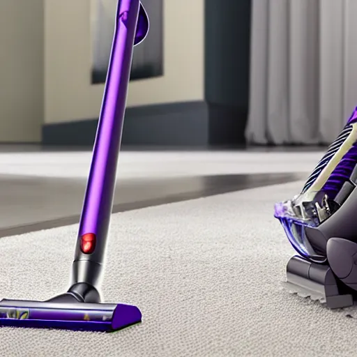 Prompt: Harry Potter riding a Dyson vacuum, 4k, detailed, ultra realistic, 4k