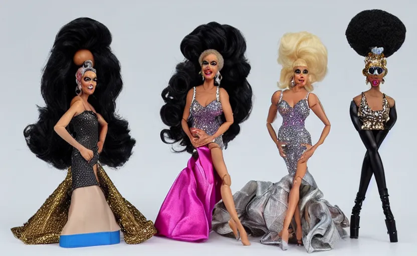 Rupaul's drag discount race barbie dolls