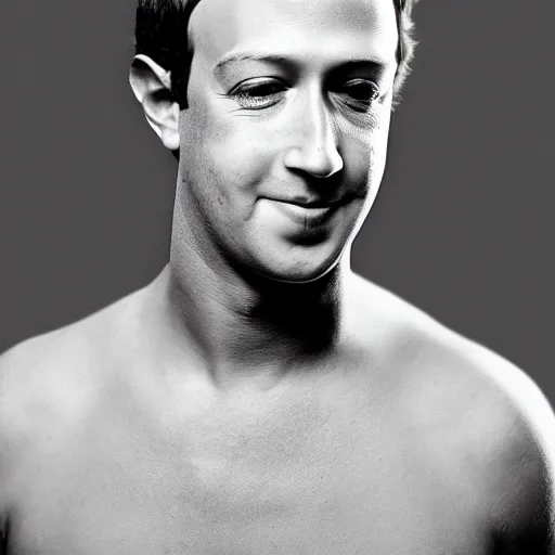 Image similar to mark zuckerberg as a playboy model