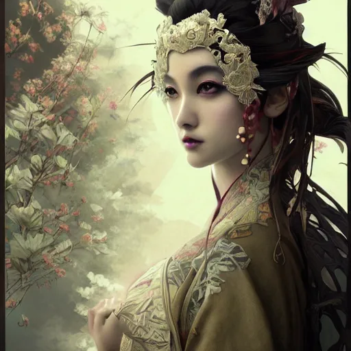 Prompt: a Photorealistic dramatic fantasy render of a beautiful woman wearing a beautiful intricately detailed Japanese Fox Kitsune mask and clasical Japanese Kimono by WLOP,Artgerm,Greg Rutkowski,Alphonse Mucha, Beautiful dynamic dramatic dark moody lighting,shadows,cinematic atmosphere,Artstation,concept design art,Octane render,8K The seeds for each individual image are: [1381227283, 4269049495, 3424712631, 4254748638, 3093457235, 2454109477, 2491746849, 1450405155]