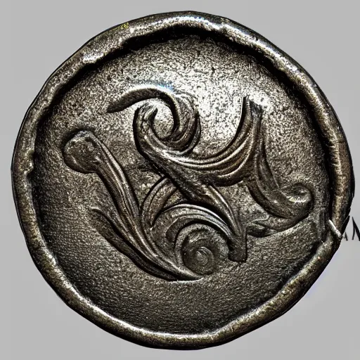 Prompt: medieval coin texture, 4 k, studio lighting, flickr, hyper detailed