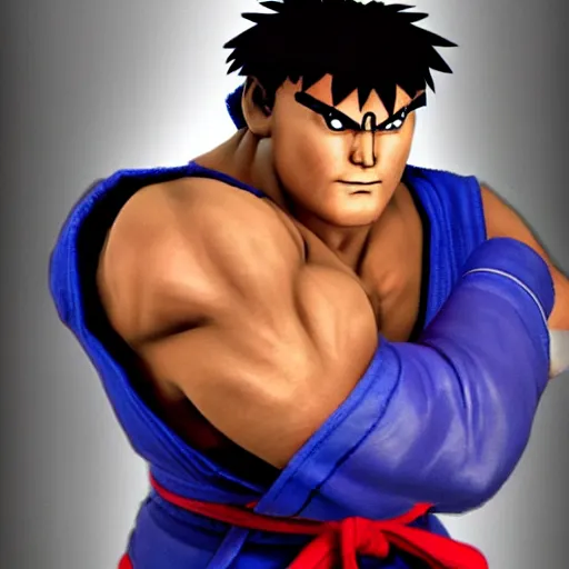 Image similar to ryu from street fighter