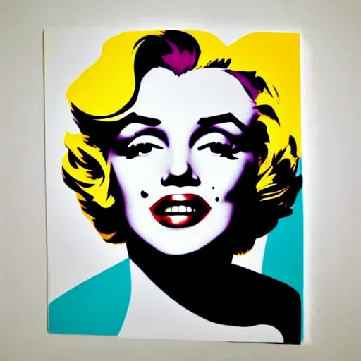Prompt: Marilyn Monroe by Pixar , positive vibes, Organic Painting , Matte Painting, geometric shapes, hard edges, realism, graffiti, street art:2 by Sachin Teng:4