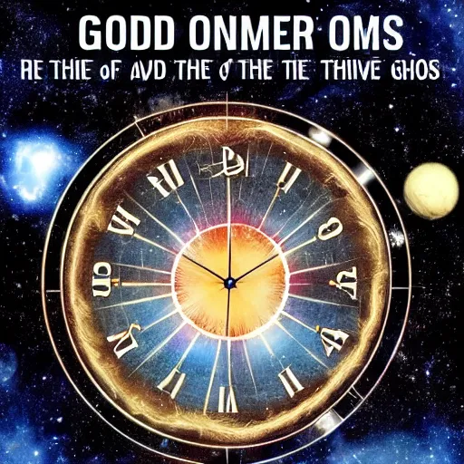 Prompt: god of time and space, the omnipotent god, the one above all, the ruler of everything