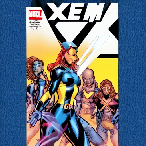 Image similar to X-men cover by Rob Lee, rob Lee, rob Lee, rob Lee, pouches, straps, pockets