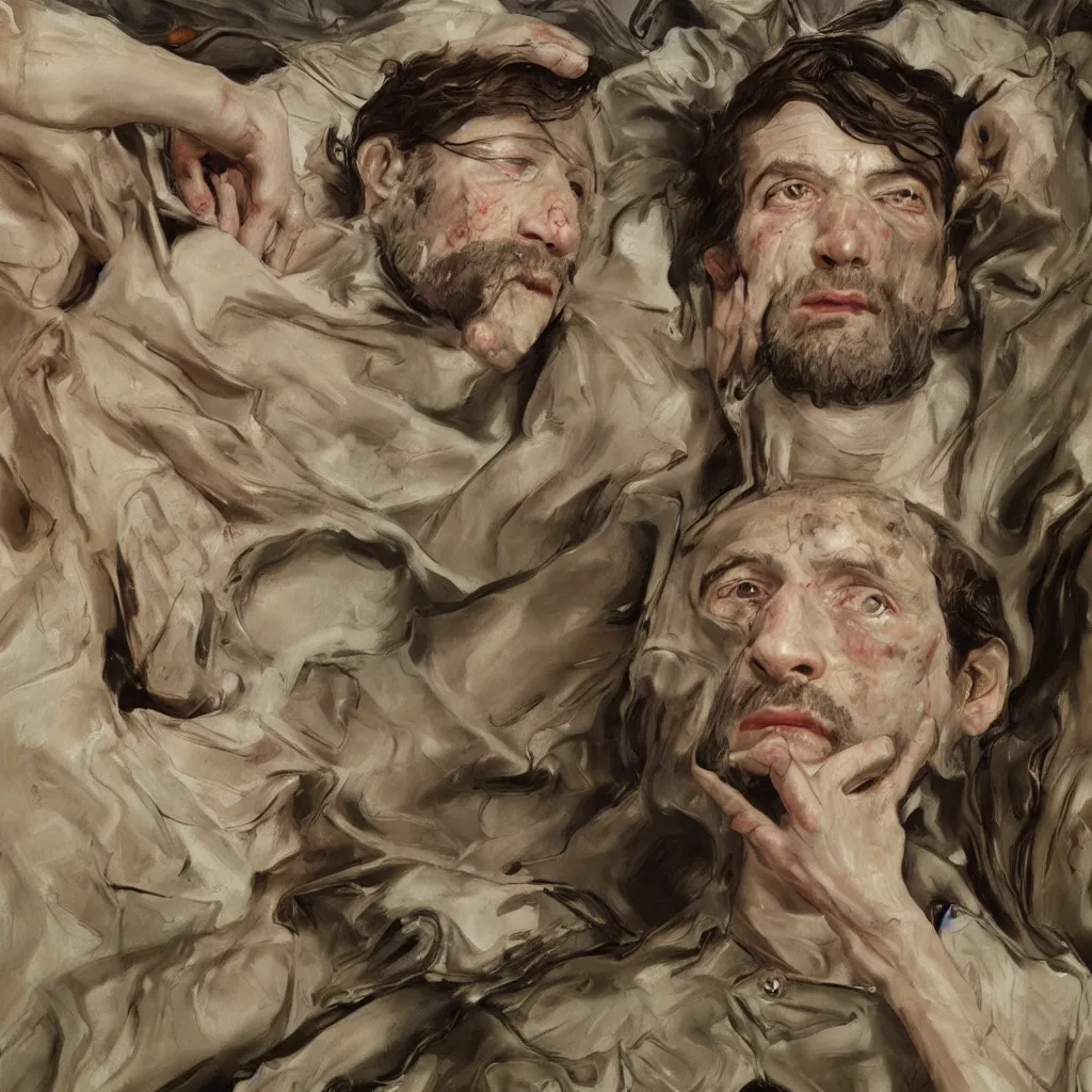 Prompt: high quality high detail painting by lucian freud, jenny savile, john singer sargent, last of us concept art, hd