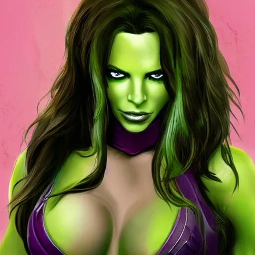 Image similar to full body portrait of kate beckinsale as gamora ( guardians of the galaxy ), beautiful face, digital art