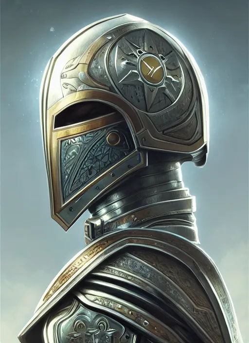 Prompt: perfectly - centered - templar knight helmet design, intricate, highly detailed, digital painting, artstation, concept art, smooth, sharp focus, illustration, unreal engine 5, 8 k, art by artgerm and greg rutkowski and alphonse mucha