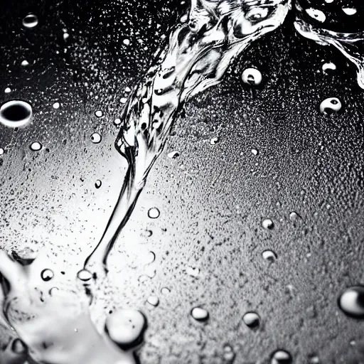 Image similar to studio photography of splash of water in the shape of the bible