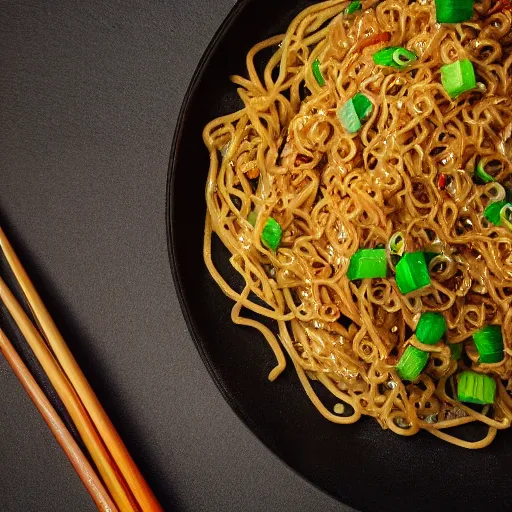 Image similar to mie goreng, realistic, sharp focus, 8 k high definition, insanely detailed, intricate, elegant, food photography