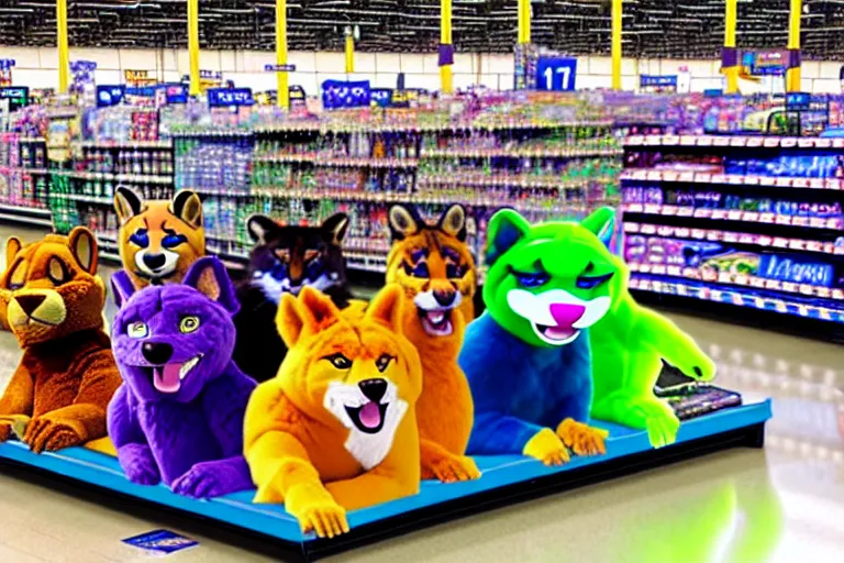 Image similar to photo of fursonas for sale at walmart