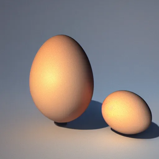 Image similar to Biblically accurate Egg 3D render