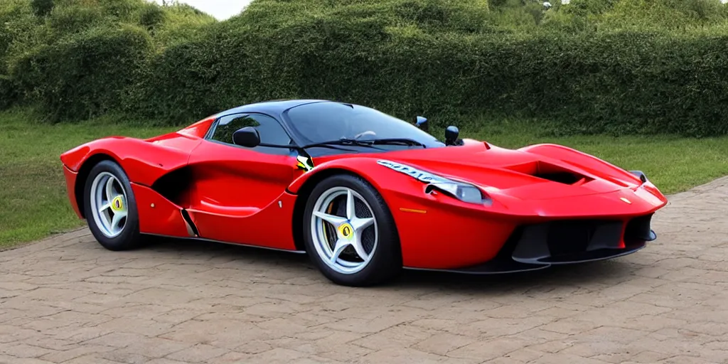 Image similar to “1970s Ferrari LaFerrari”