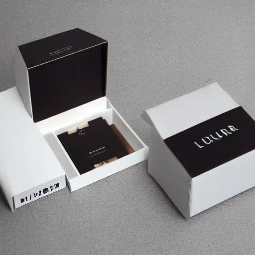 Prompt: luxuri box concept