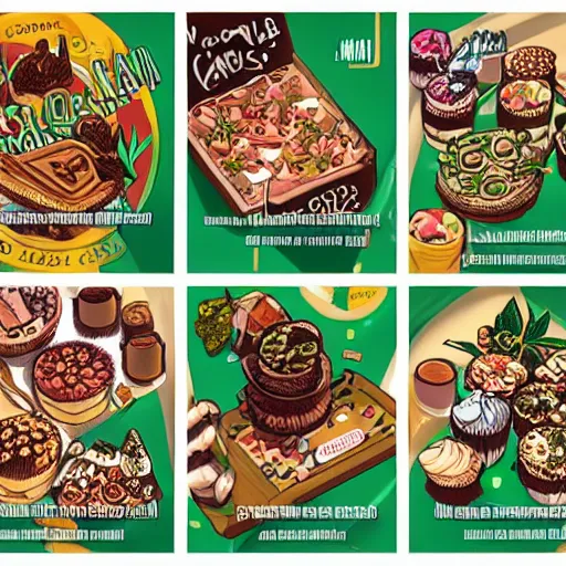 Image similar to cannabis club delicious desserts concept art by artgerm