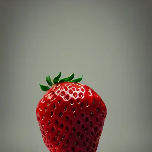 Image similar to strawberry corgi : by michal karcz, guillermo del toro :, dynamic, particulate, intricate, elegant, highly detailed, centered, artstation, smooth, sharp focus, octane render