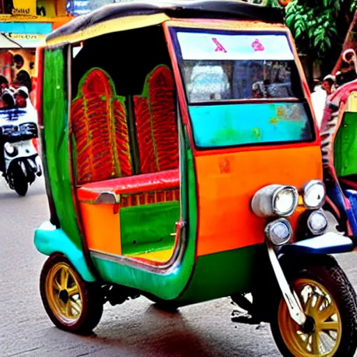 Image similar to auto rickshaw