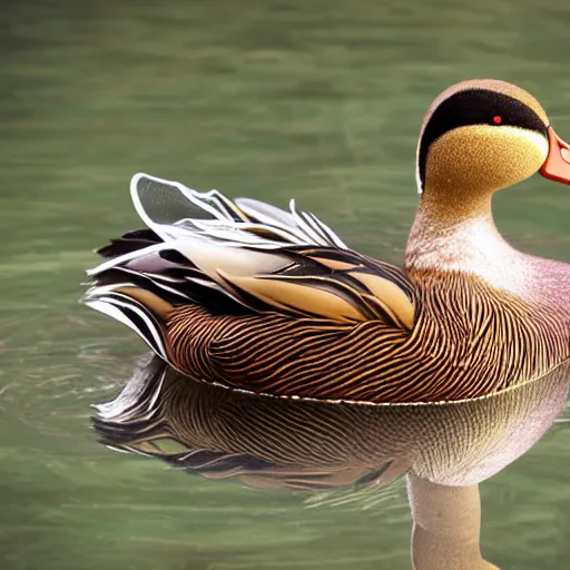 Prompt: sensual duck