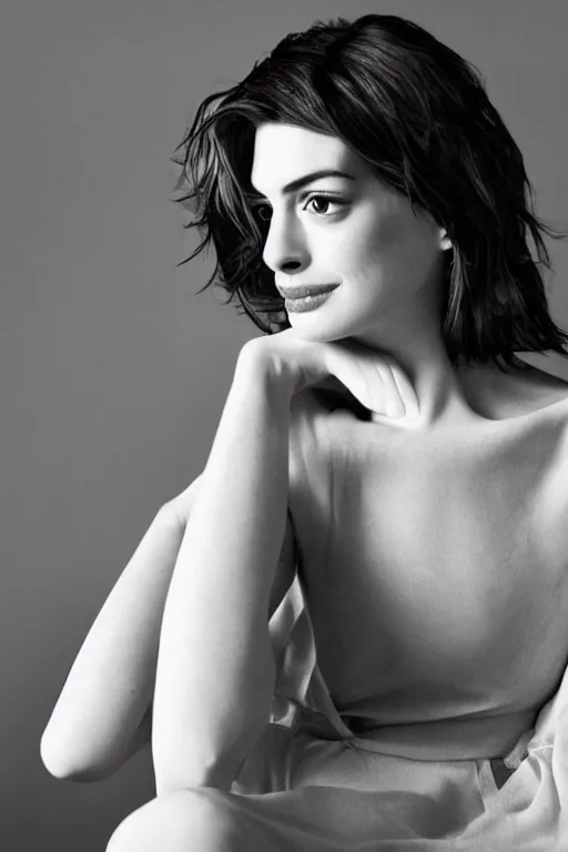 Image similar to anne hathaway by ian sprigger