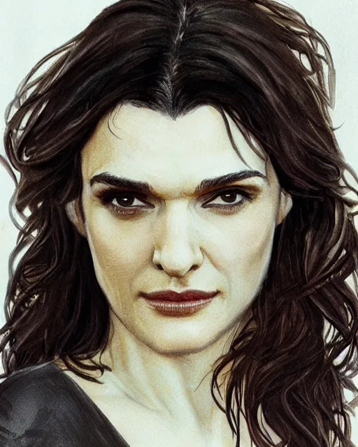 Image similar to rachel weisz, concept art