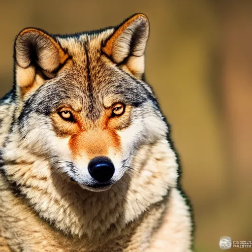 Image similar to professional photograph of a peanut - colored wolf, high quality, hd, 8 k, 4 k, magnificent, award - winning, nature, nature photography, awe - inspiring, highly detailed, amazing