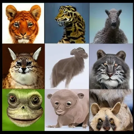 Image similar to an animal that looks different than every other animal