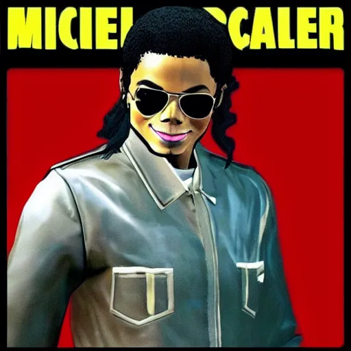 Prompt: “Michael Jackson GTA V Loading Screen”