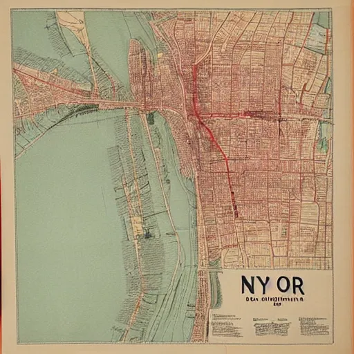 Image similar to Original 1945 map of New York highlights practice of red-lining