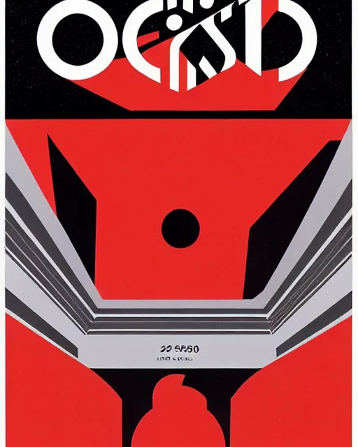 Prompt: A 2001: A Space Odyssey film poster by Saul Bass. 1968