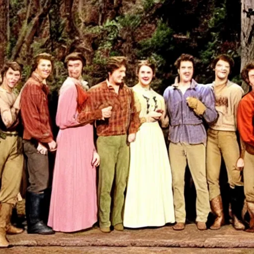 Image similar to seven brides for seven brothers meme