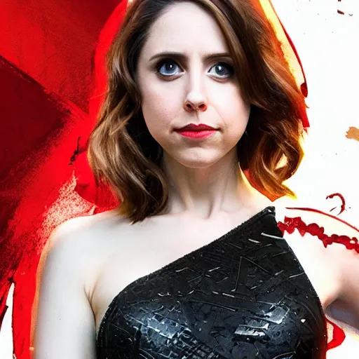 Prompt: alison brie as black widow, intricate, elegant, highly detailed, richard schmid