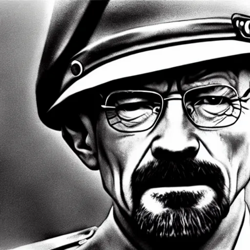 Prompt: walter white in the vietnam war, 4 k, hyper realistic