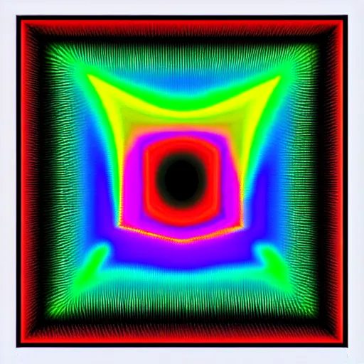 Prompt: 4 - dimensional quantum - computed ultra - chromatic hyper - hue mega - tonal super - saturated high - intensity color - space technical - cross - section - rendering in the style of max chroma full spectrum planetary prints