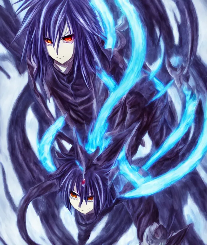Image similar to demon lord rimuru in real life, realistic, 3 d, detailed, 8 k, intricate, magic, photo realism, deviant art, anime, crunchyroll, funimation