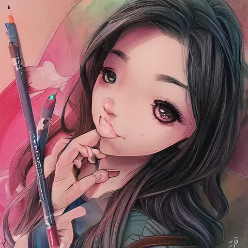 Prompt: artwork by rossdraws