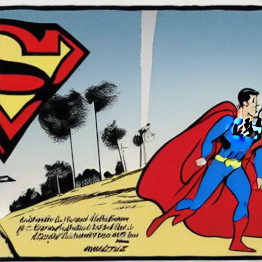 Prompt: superman illustrated by darwyn cooke