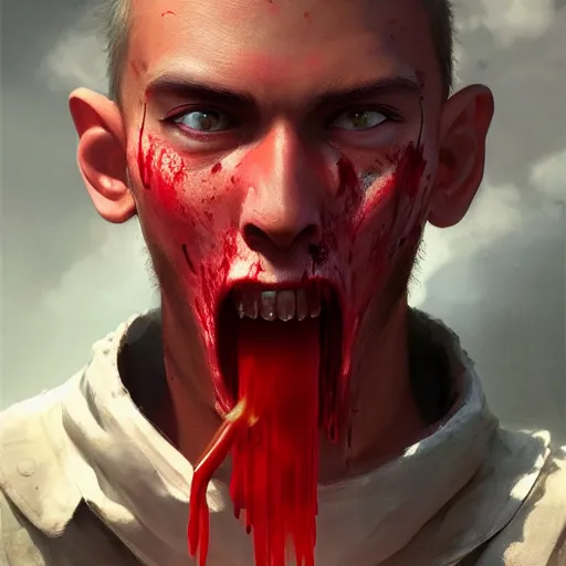 Prompt: a mosquito sucking blood from a man, huggy wuggy from poppy playtime video game, fullbody, ultra high detailed, oil painting, greg rutkowski, charlie bowater, yuumei, yanjun cheng, unreal 5, daz, hyperrealistic, octane render, rpg portrait, dynamic lighting, fantasy art, beautiful face