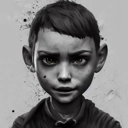 Image similar to el chapulin colorado life is strange true colors game square enix, gigachad black and white trending on artstation, painted by greg rutkowski