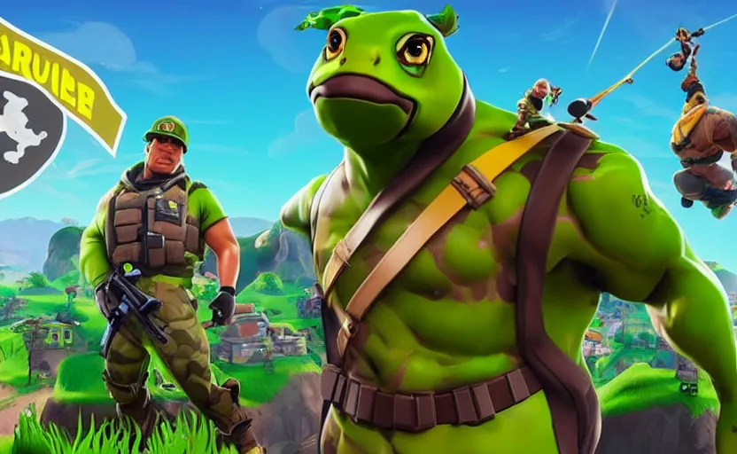 Prompt: Jair Bolsonaro as a giant turtle, in the style of Fortnite, highly detailed