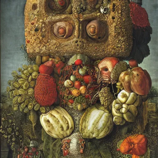 Image similar to a house by arcimboldo, giuseppe