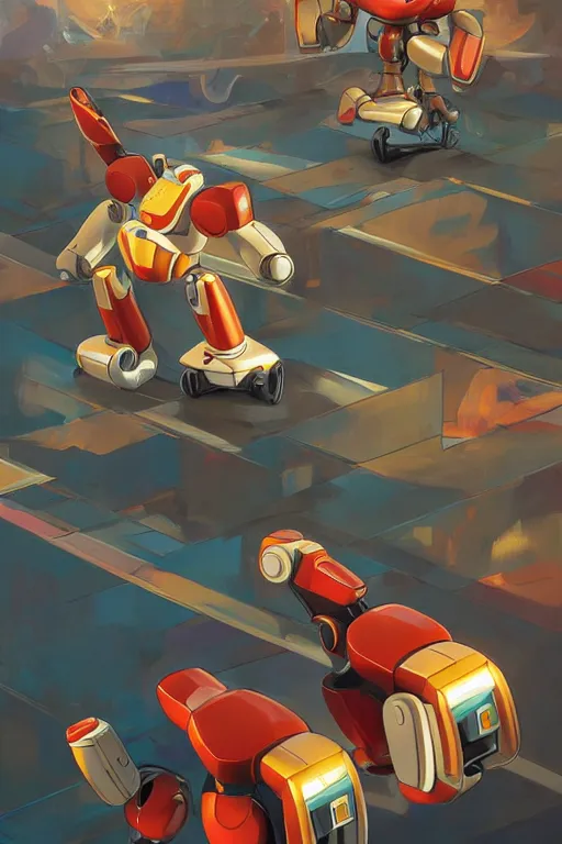 Image similar to metabots medabots medarotto medarot robot minimalist comics, behance hd by jesper ejsing, by rhads, makoto shinkai and lois van baarle, ilya kuvshinov, rossdraws global illumination ray tracing hdr radiating a glowing aura