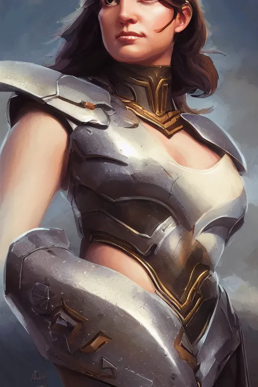 Image similar to amazon valkyrie athena, d & d, fantasy, portrait, highly detailed, headshot, digital painting, trending on artstation, concept art, sharp focus, illustration, art by artgerm and greg rutkowski and magali villeneuve