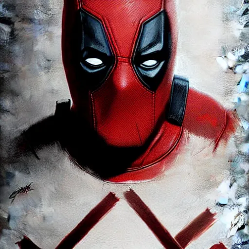 Prompt: deadpool digital art realistic ultra detailed art by greg rutkowski deviantart