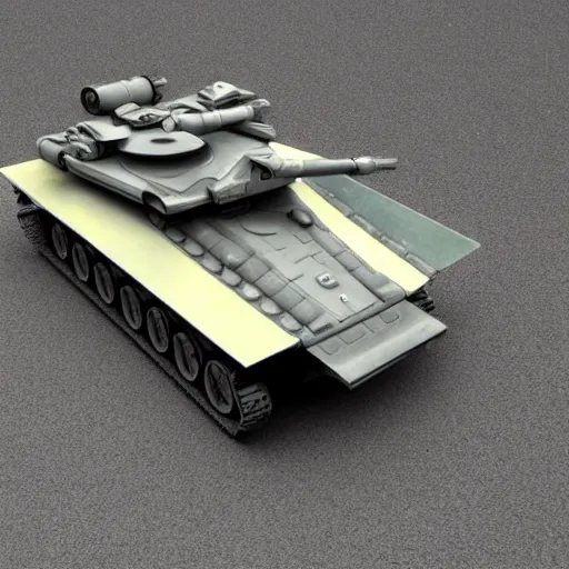 Image similar to futuristic battle tank