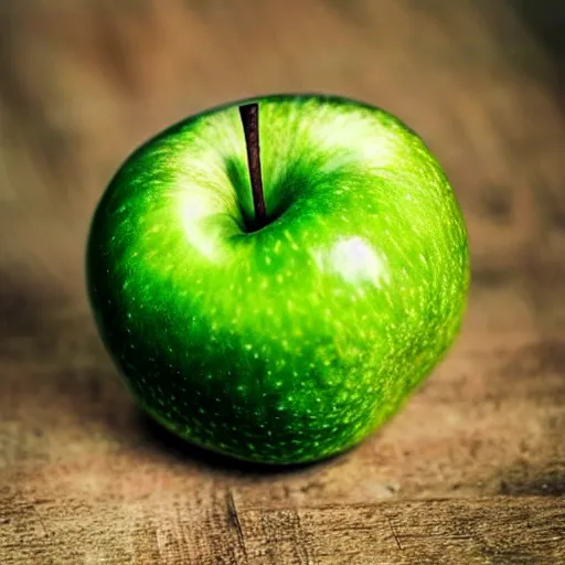 Image similar to a beautiful photo of a green apple