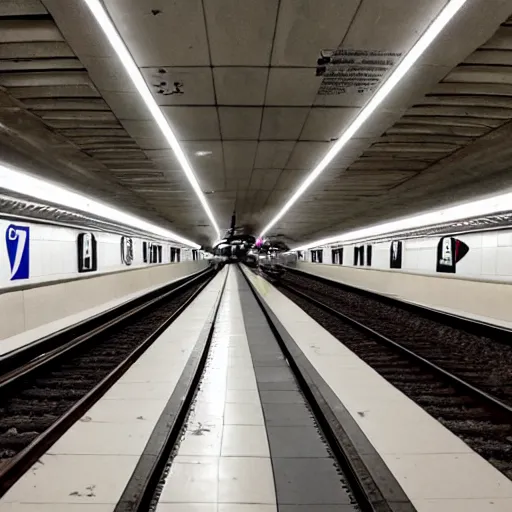 Image similar to rer b subway atmosphere