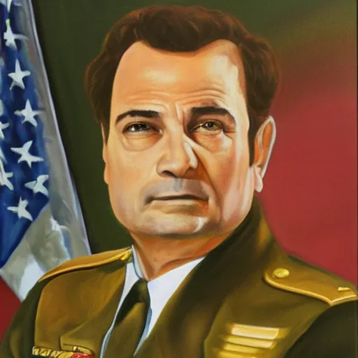 Prompt: painting of Lt. Columbo