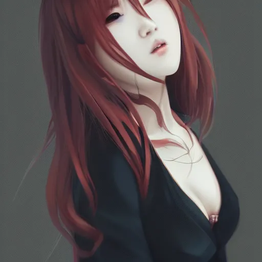 Image similar to detailed beautiful character art of park jimin, jimin on amino by sakimichan patreon, wlop, weibo high quality art on artstation